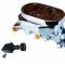 Leed Brakes Manual 2" Drop Spindle Kit with Plain Rotors and Zinc Plated Calipers FC1003-F05