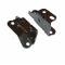 Leed Brakes 9 inch power booster, 1-1/8 inch bore flat top master adjustable valve (Chrome) 2F605