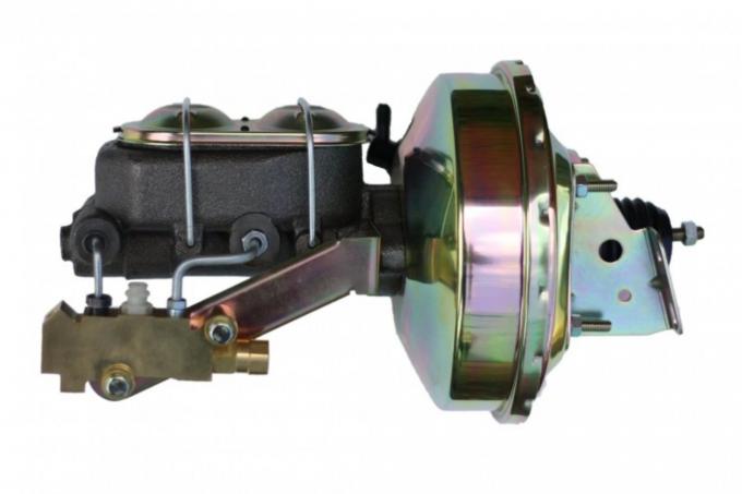 Leed Brakes 9 inch power booster, 1-1/8 inch bore master disc/disc (Zinc) 1E1A3