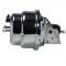 Leed Brakes 7 inch dual power booster, 1-1/8 inch bore master adjustable valve (Chrome) 2L605