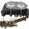 Leed Brakes Power 2" Drop Spindle Kit with Plain Rotors and Zinc Plated Calipers FC1003-M1A3