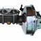 Leed Brakes 9 inch power booster, 1-1/8 inch bore master adjustable valve (Chrome) 2FB05