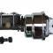Leed Brakes Power Front Kit with Plain Rotors and Zinc Plated Calipers FC1002-LB05