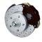 Leed Brakes Manual Kit with 2" Drop Spindles Drilled Rotors and Black Powder Coated Calipers BFC1003-FA1X