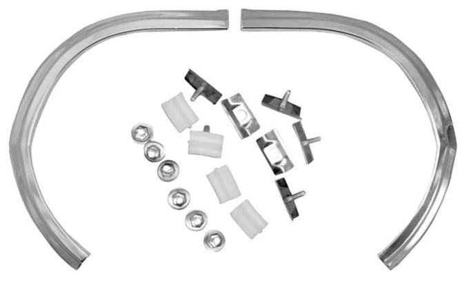 AMD Fender Eyebrow Molding Set, 64 Chevelle El Camino P-H444912