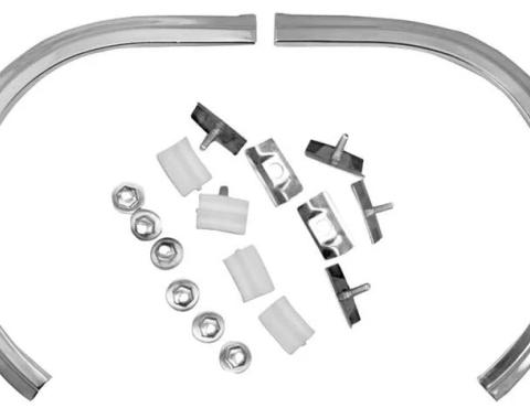 AMD Fender Eyebrow Molding Set, 64 Chevelle El Camino P-H444912