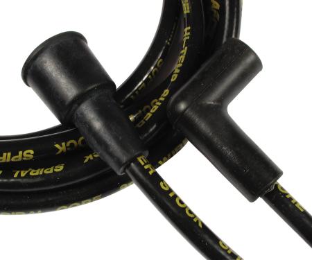 Accel Spark Plug Wires, 8mm SUPER STOCK SPIRAL CUST BK 5042K