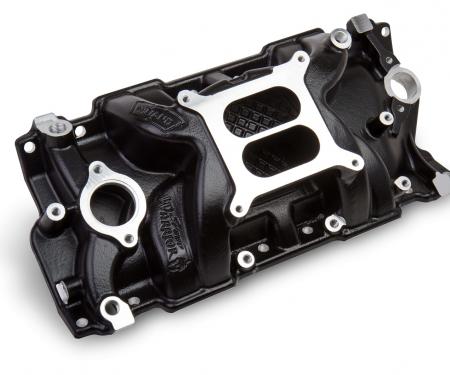 Weiand Speed Warrior Intake, Chevy Small Block V8, Black Ceramic Coated 8150BK