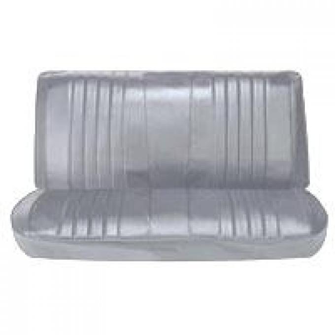 PUI 1968 Chevrolet Chevelle Straight Bench Front Seat Covers, 4 Door Sedan/Wagon 68AS4DB