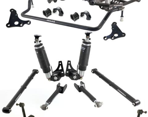 Ridetech HQ Air Suspension System with hub spindles for 1968-1972 GM A-Body 11240297
