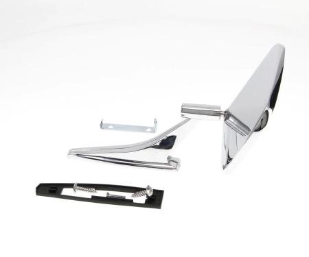 AMD Outside Rear View Mirror Kit, Chrome, RH, Camaro Firebird Chevelle El Camino X570-3568-RS