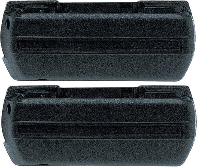 Redline Restomotive® 1968-1972 GM Car Black Left and Right Hand Armrest Base