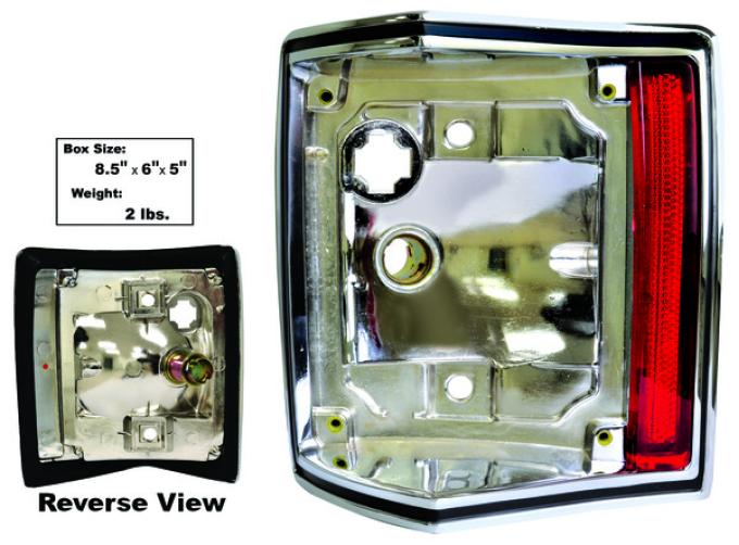 Dynacorn Tail Lamp Housing LH 70-72 TL70BK