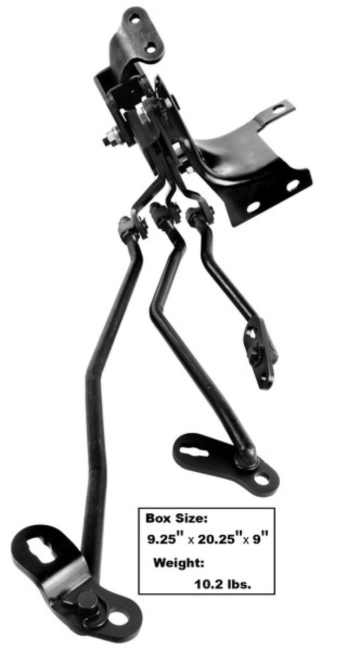 Dynacorn Shifter Assembly 68-72 w/5 Pc w/o Console[4pc] [Set] 1497