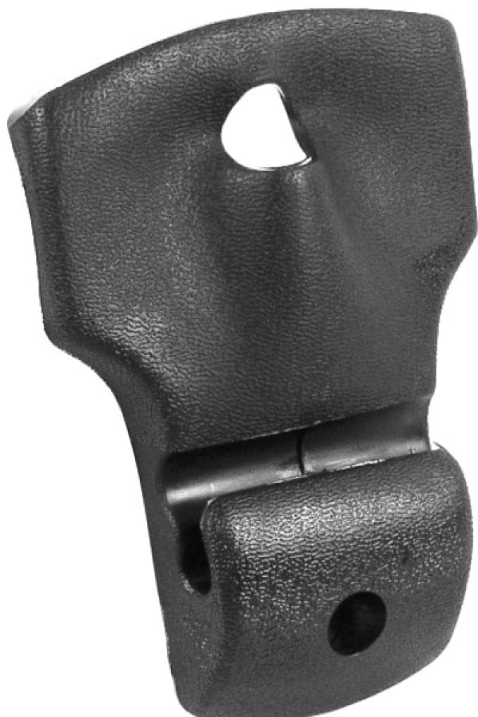 Dynacorn 68-69 Coupe.inner Rear View Mirror Bracket Boot Black K24B