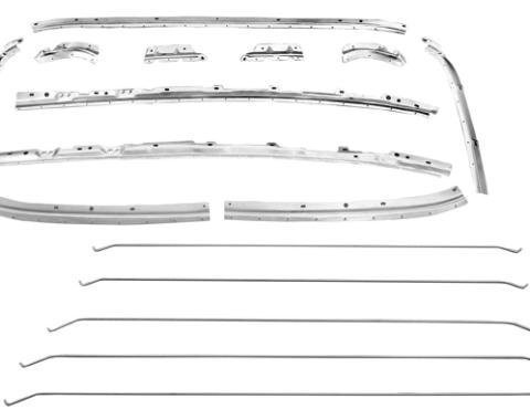 Dynacorn 68-72 Headliner Retainer Kit, for Vinyl/Fabric Headliners 1418PWT