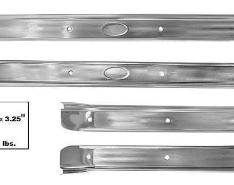 Dynacorn 68-72 Stainless Scuff Plate Set 4 Door M1342B