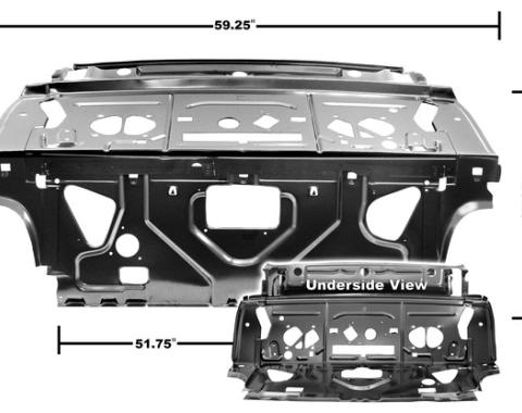 Dynacorn 68-70 R.seat Divider Package Shelf 71-72 Modify to Fit 1462ZA