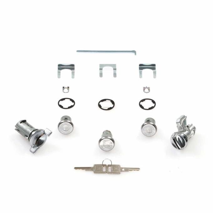 AMD Complete Lock Set, 70-77 Chevelle X996-3470-S