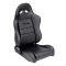 Procar Sportsman&trade; Series 1605 Driver-Left Blue-Black Sport Recliner Seat 80-1605-65L