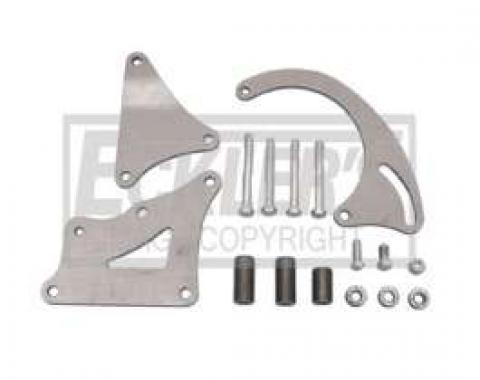 Chevy Alternator Bracket Kit, Small Block, Short Water Pump Extra Clearance, 1955-1957