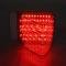 AMD Tail Light Lens, Clear, 68 Red LED, 67 Chevelle X951-3467-CD