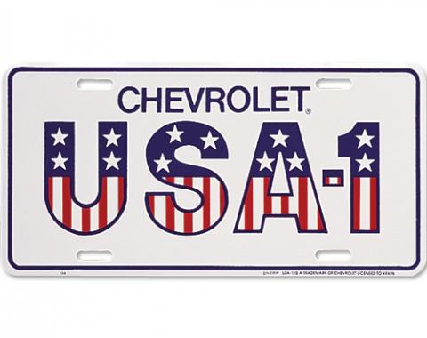 Chevrolet USA-1 License Plate