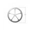 Vintage Air Penta Astro Vent Louver Ball Clear Anodized Finish 499239