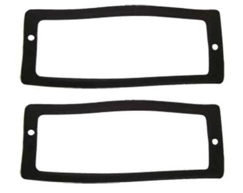 AMD Rear Side Marker Lamp Gaskets, LH/RH Pair, 70-72 Chevelle J-5218