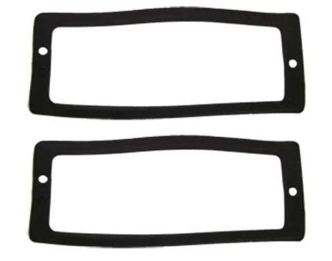 AMD Rear Side Marker Lamp Gaskets, LH/RH Pair, 70-72 Chevelle J-5218