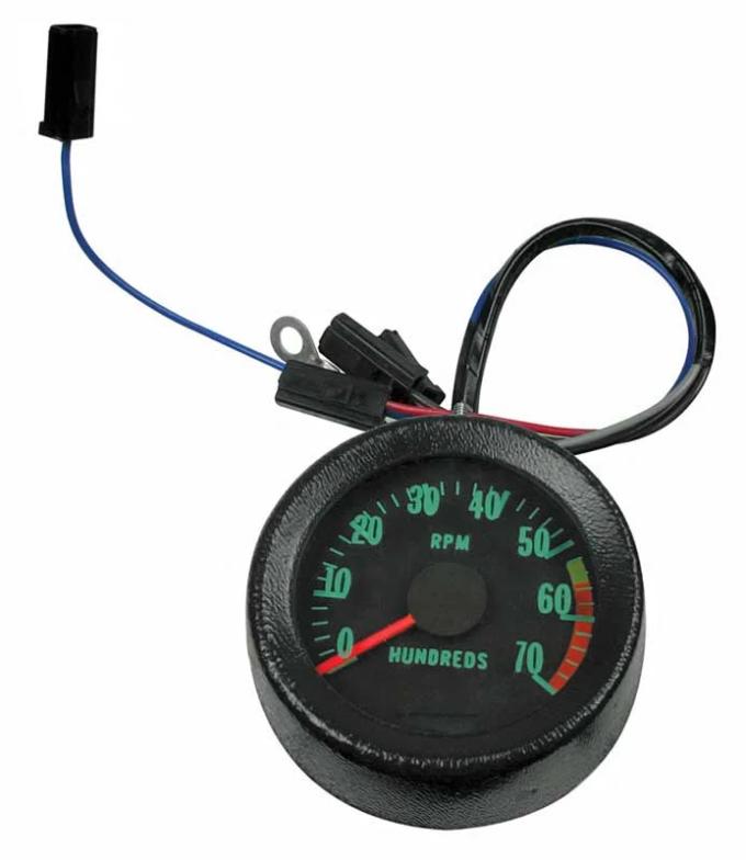 AMD Tachometer, OE Style 7000 RPM w/ 5500 Redline, 67 Chevelle El Camino P-BL16755