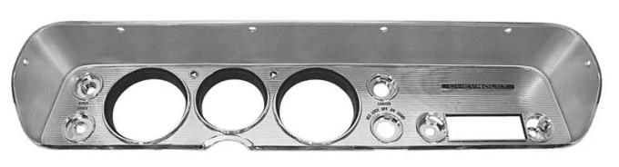 AMD Dash Bezel, Models without A/C, 64 Chevelle El Camino. P-CH20441