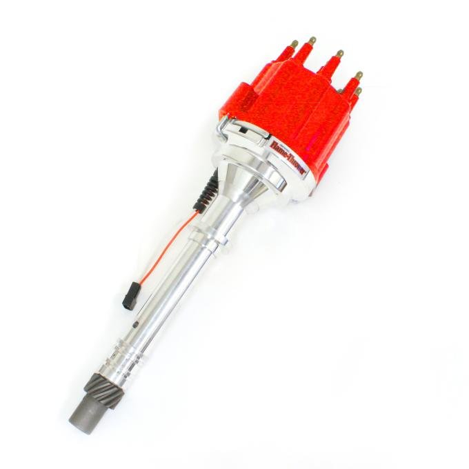 Pertronix Dist Billet Mag Trig Chevy SB/BB red Male cap D300811