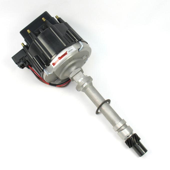 Pertronix Race HEI Distributor for Chevy Small Block/Big Block Engines, 7.2A 4-Pin HEI Module / Black Cap D1070