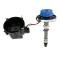 Pertronix Race HEI Distributor for Chevy Small Block/Big Block Engines, 7.2A 4-Pin HEI Module / Black Cap D1070