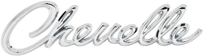 AMD Header Panel Emblem, "Chevelle" Script, 68-69 Chevelle K-3920825