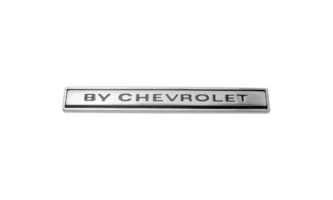 AMD Header Panel Emblem, "By Chevrolet", 69 Chevelle T-4599