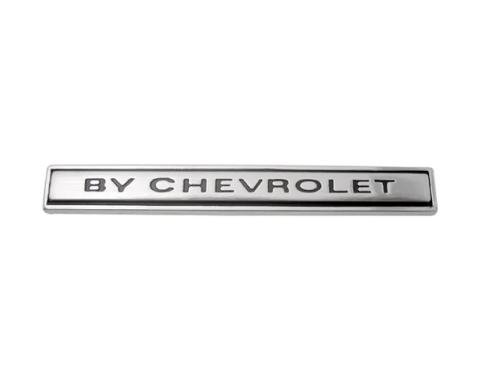 AMD Header Panel Emblem, "By Chevrolet", 69 Chevelle T-4599