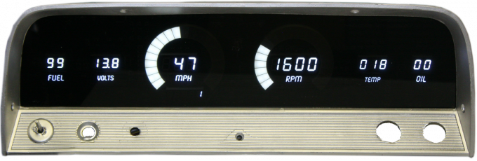 Intellitronix 1964-1966 Chevy Truck LED Digital Gauge Panel DP6002