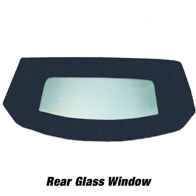 Kee Auto Top HG0122ZTN16SP Convertible Rear Window - Vinyl, Direct Fit