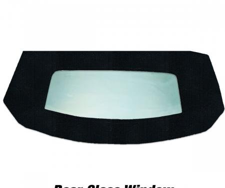 Kee Auto Top HG0122ZTN14SF Convertible Rear Window - Cloth, Direct Fit