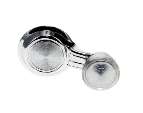 AMD Vent Window Crank Handle, Clear Knob, 69-72 Chevelle El Camino X561-3469