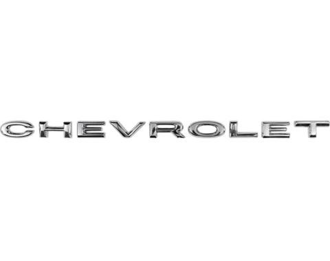 AMD Hood Letters, "CHEVROLET", 65 Chevelle El Camino T-4216