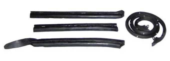 AMD Convertible Top Weatherstrips, 5 Piece Set, 66-67 GM A-Body J-5092