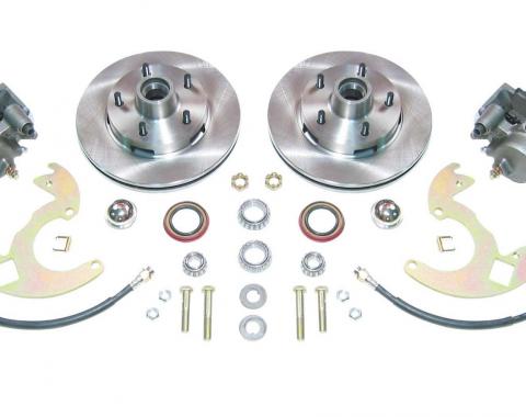 Right Stuff EZ Fit Manual Front Disc Brake Conversion Kit with Standard Rotors for 64-72 A-Body, 67-69 F-Body and 68-74 Nova. AFXSD14