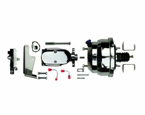 Right Stuff Upper Assembly with Chrome Booster, 1" Bore, Valve and Brackets J81315672