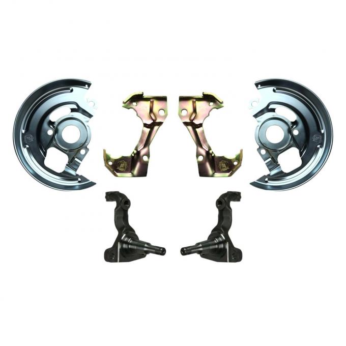 Right Stuff Stock Height Mini Disc Brake Conversion Kit with Spindles