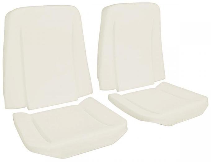 Redline Restomotive® 1966-1971 GM Car Bucket Seat Foam 2 Piece Set
