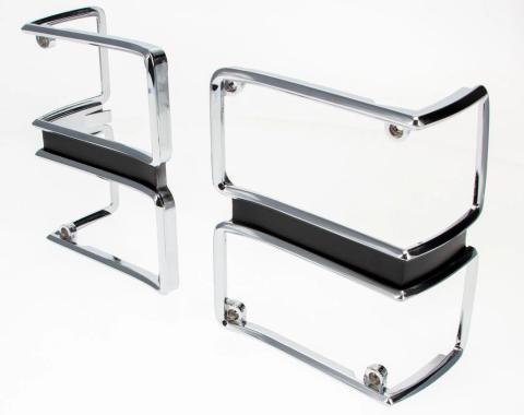AMD Parking Lamp Bezels, LH/RH Pair, 71 Chevelle (Except Wagon) X241-3471-1P