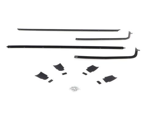 AMD Outer Beltline Window Felt Set, 70-72 Chevelle 2 Dr Coupe X582-3470-4S